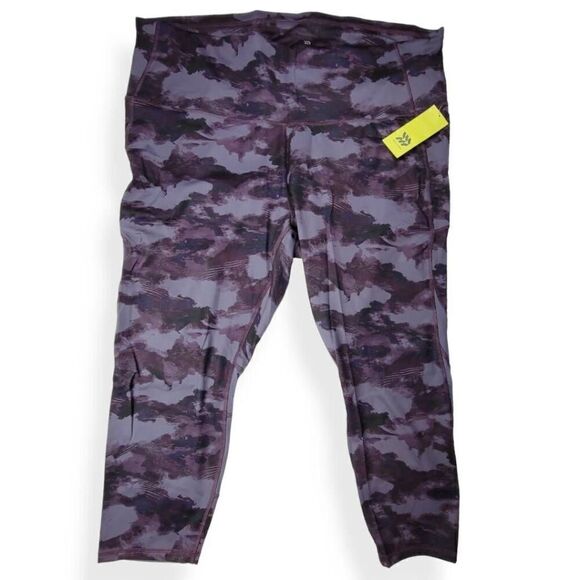 All in Motion Women's  Contour Power Waist High-Rise 7/8 Leggings  3X - Picture 1 of 3